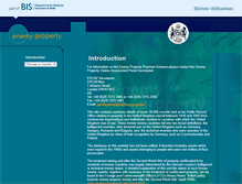 Tablet Screenshot of enemyproperty.bis.gov.uk